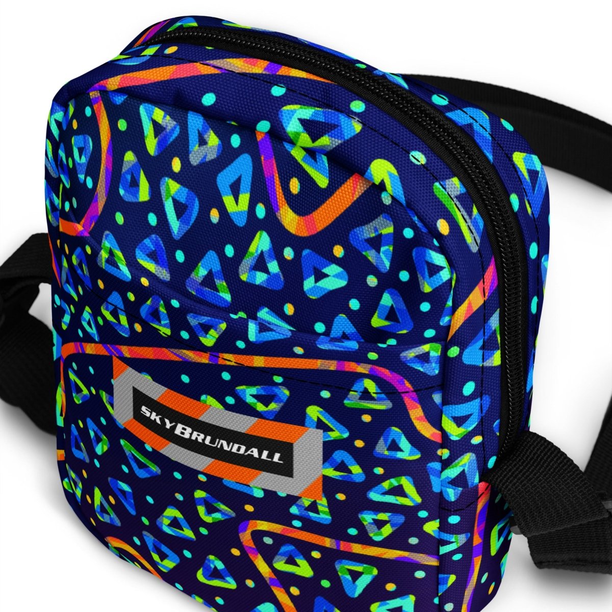Electric Crumble Utility Crossbody Bag from Sky Brundall Concepts