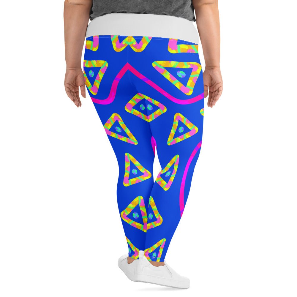 Urban Jump Blue Plus Size Leggings from Sky Brundall Concepts