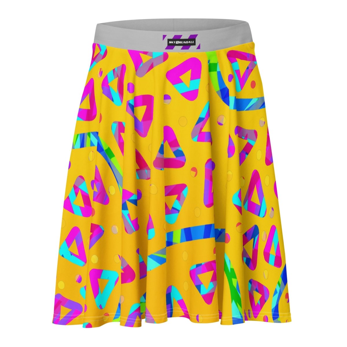 Dream Wave Festival - Electric Crumble 5 Skater Skirt from Sky Brundall Concepts