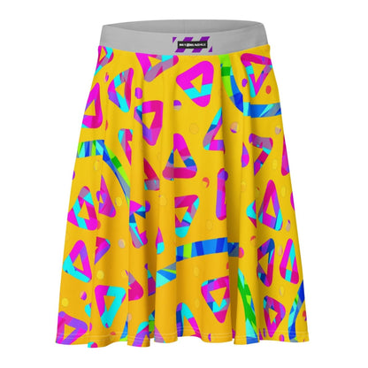 Dream Wave Festival - Electric Crumble 5 Skater Skirt from Sky Brundall Concepts