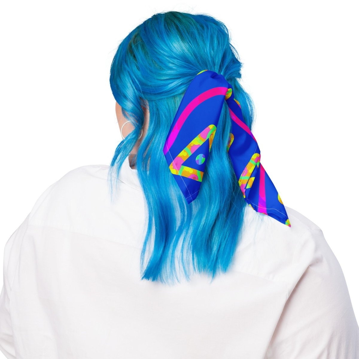 Dream Wave Festival Urban Jump Blue Bandana from Sky Brundall Concepts