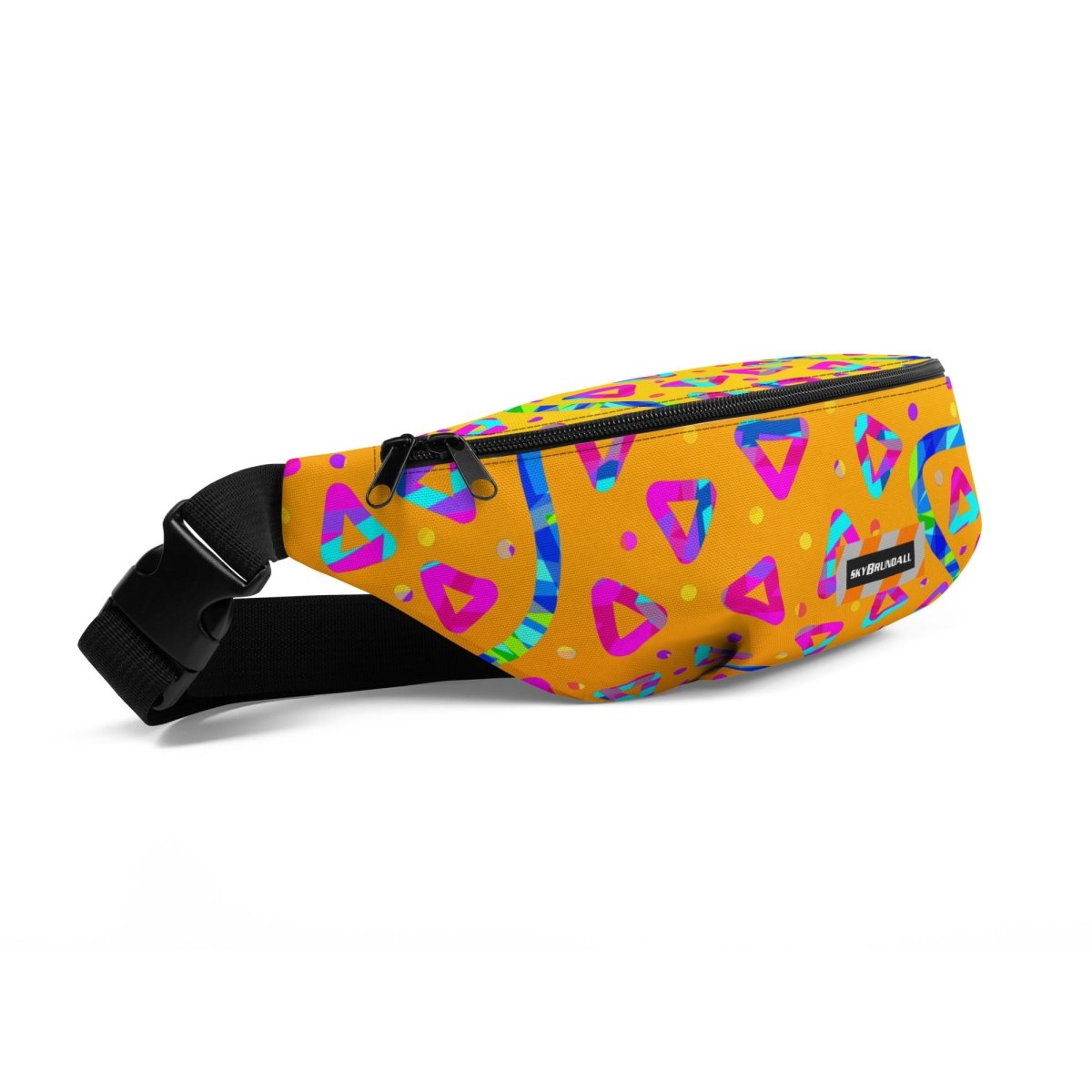 Electric Crumble Yellow Fanny Pack from Sky Brundall Concepts