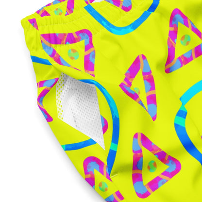 DWF Urban Jump Yellow Swim Trunks from Sky Brundall Concepts