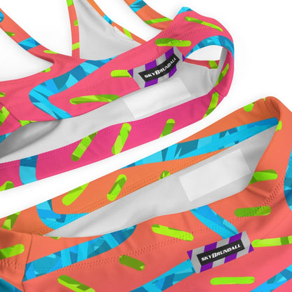 Summer Buzz High-waisted Bikini from Sky Brundall Concepts