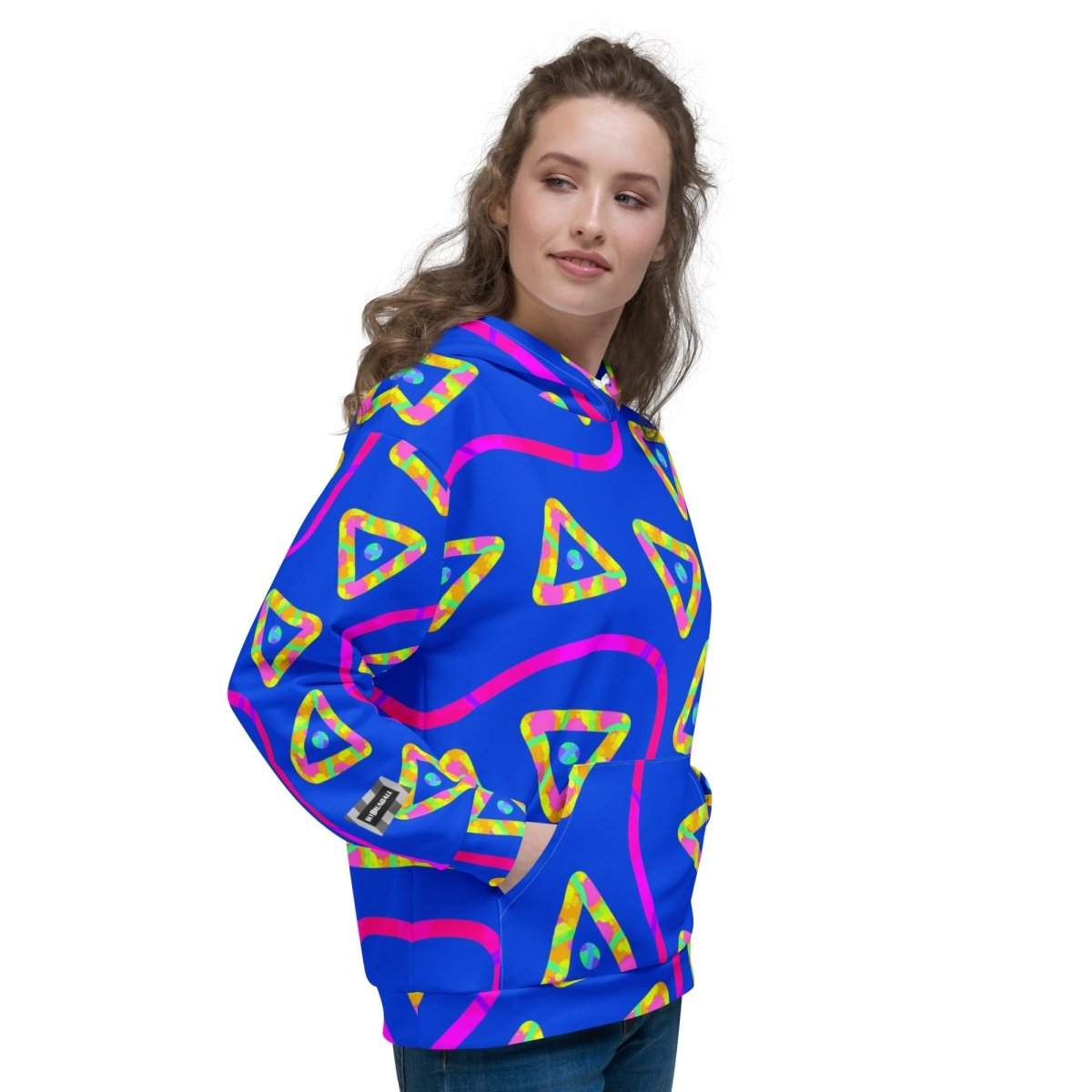 DWF Urban Jump Blue Unisex Hoodie from Sky Brundall Concepts