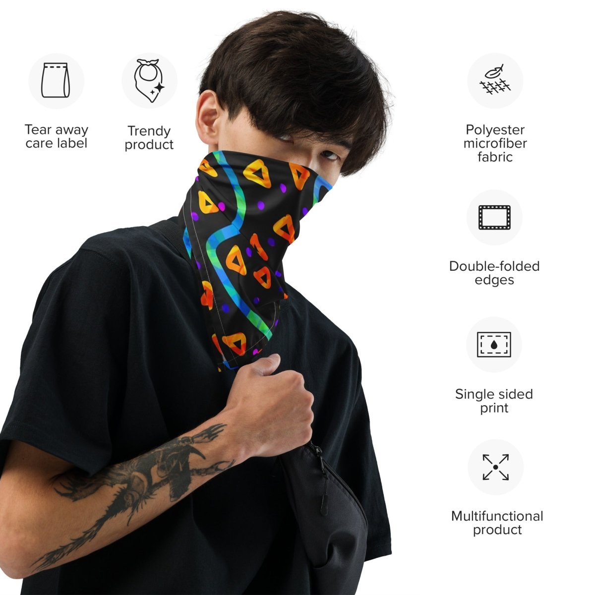 DWF Wild Energy Orange Bandana from Sky Brundall Concepts