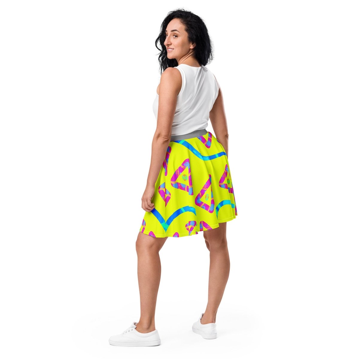 Urban Jump Yellow Skater Skirt from Sky Brundall Concepts