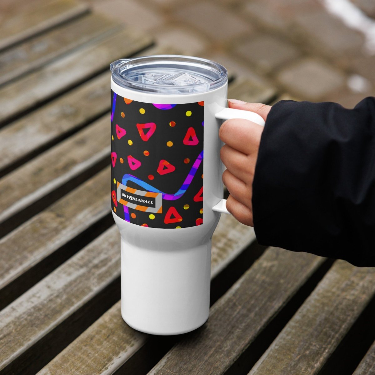 DWF Wild Energy Red Travel Mug from Sky Brundall Concepts