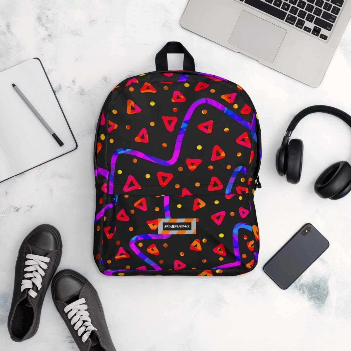 Wild Energy Red Medium Backpack from Sky Brundall Concepts