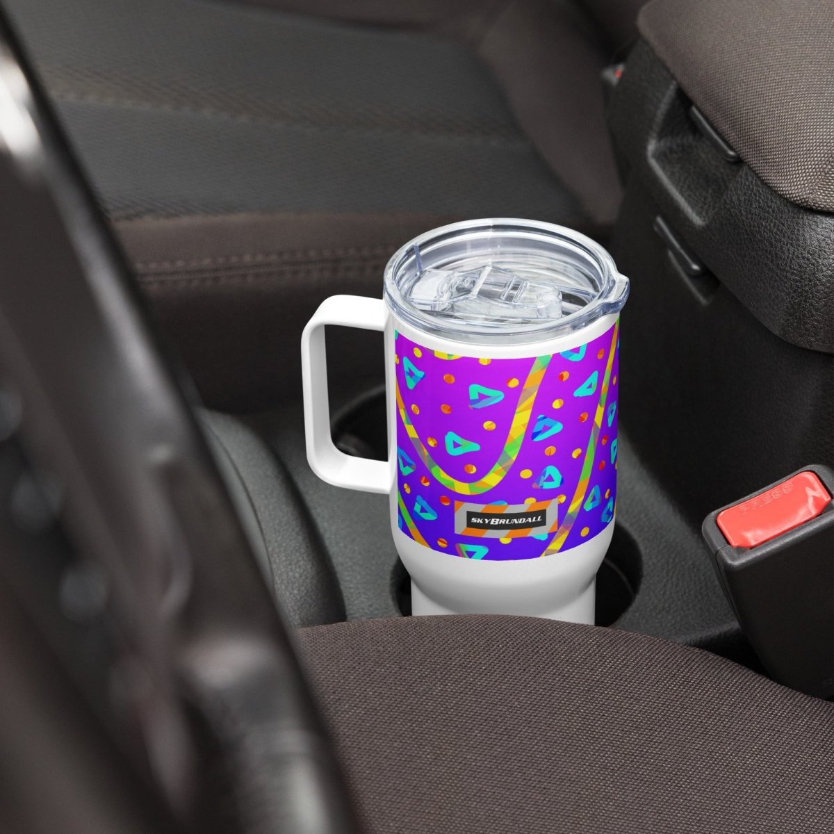 Cool Rush Candy Rain Travel Mug from Sky Brundall Concepts