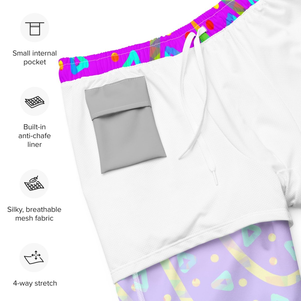 Cool Rush Candy Rain Swim Trunks from Sky Brundall Concepts