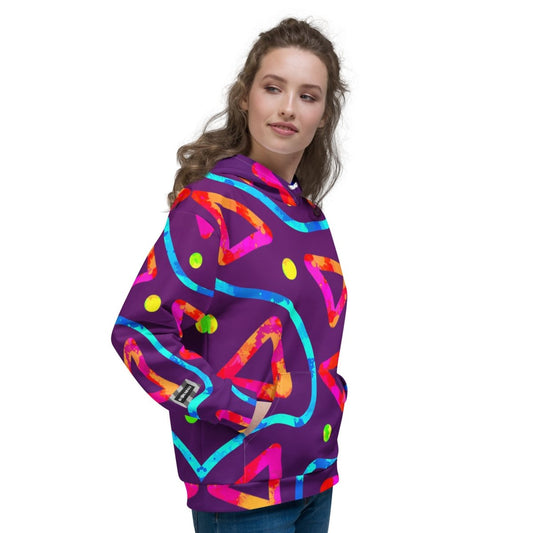 Dream Wave Festival - Arcade Crunch 2 Unisex Hoodie from Sky Brundall Concepts