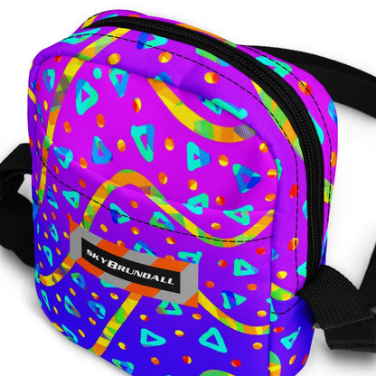 Cool Rush Candy Rain Utility Crossbody Bag from Sky Brundall Concepts