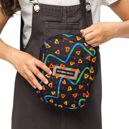 Wild Energy Orange Utility Crossbody Bag from Sky Brundall Concepts