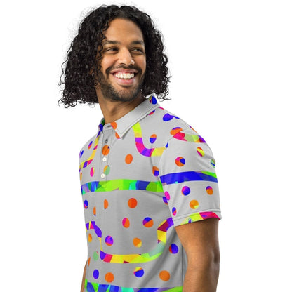 Rainbow Fiesta Men’s Slim Fit Polo from Sky Brundall Concepts