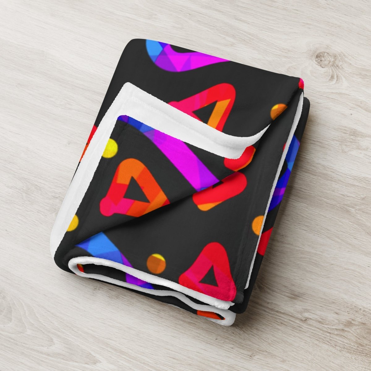 DWF Wild Energy Red Throw Blanket from Sky Brundall Concepts
