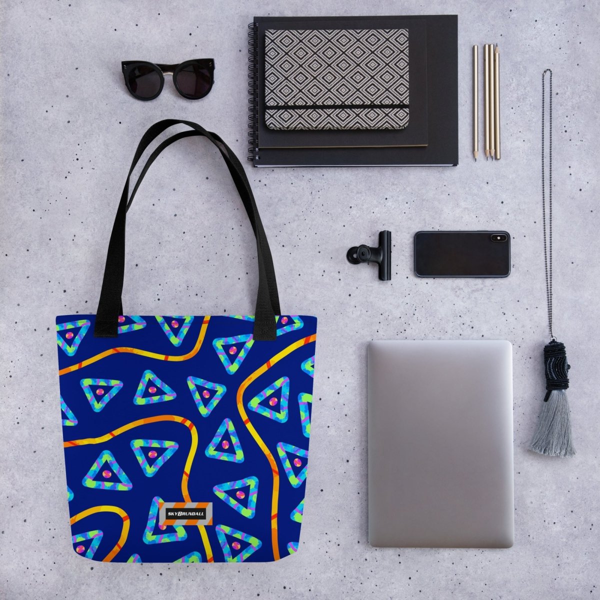 Dream Wave Festival Urban Jump Tote Bag from Sky Brundall Concepts