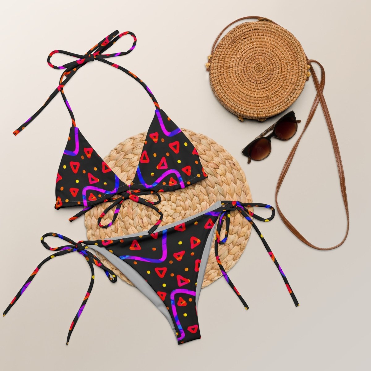 DWF Wild Energy Red String Bikini from Sky Brundall Concepts
