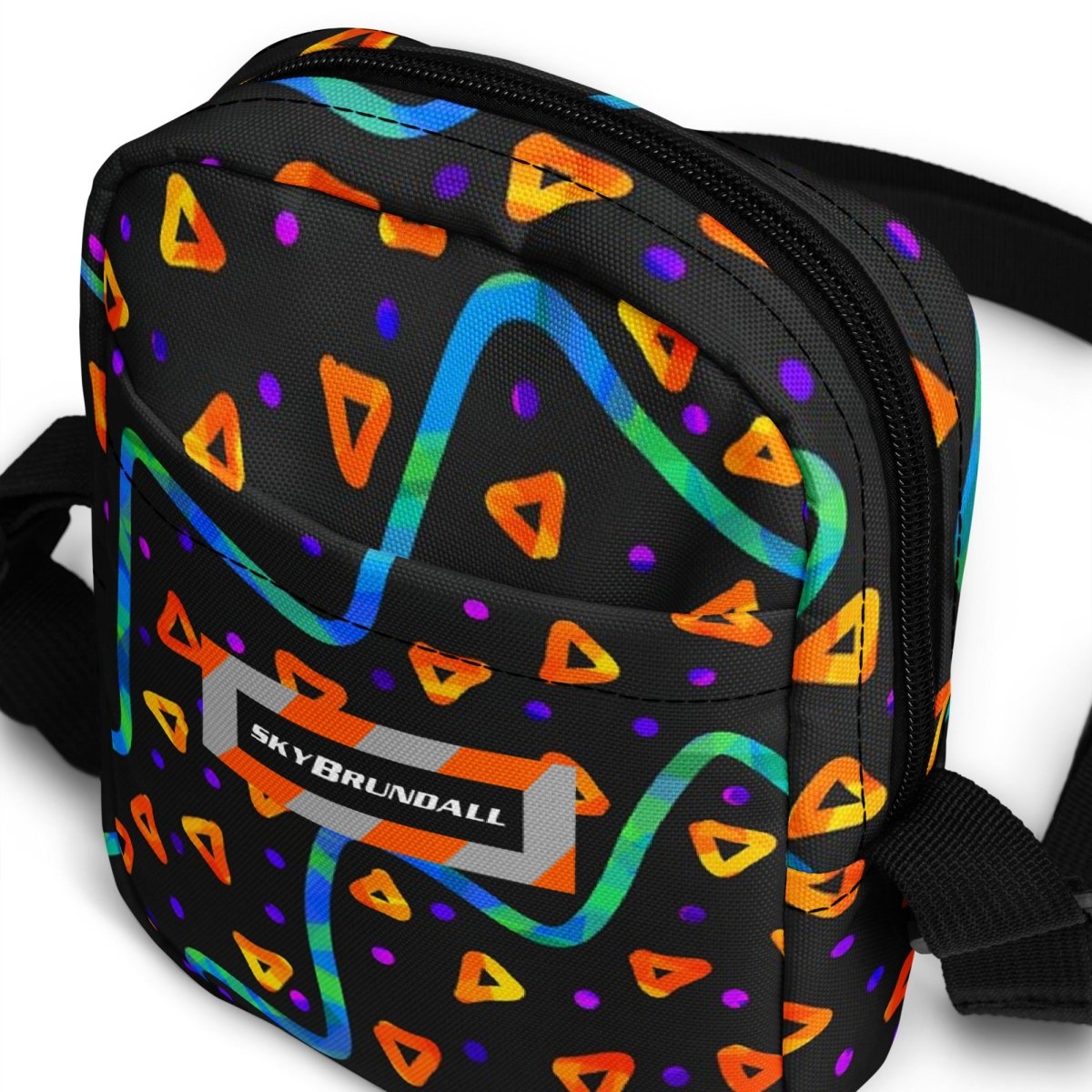 Wild Energy Orange Utility Crossbody Bag from Sky Brundall Concepts