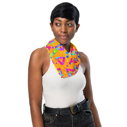 Electric Crumble Yellow Bandana from Sky Brundall Concepts