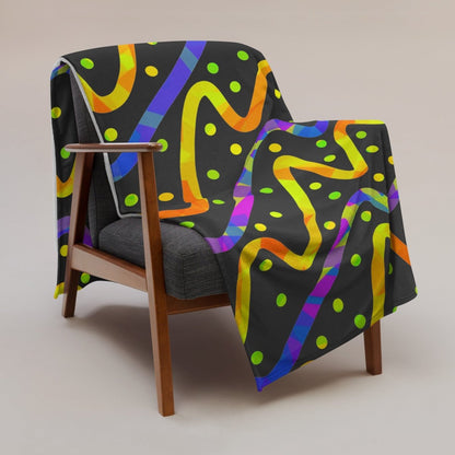 DWF Thunder Burst Throw Blanket from Sky Brundall Concepts