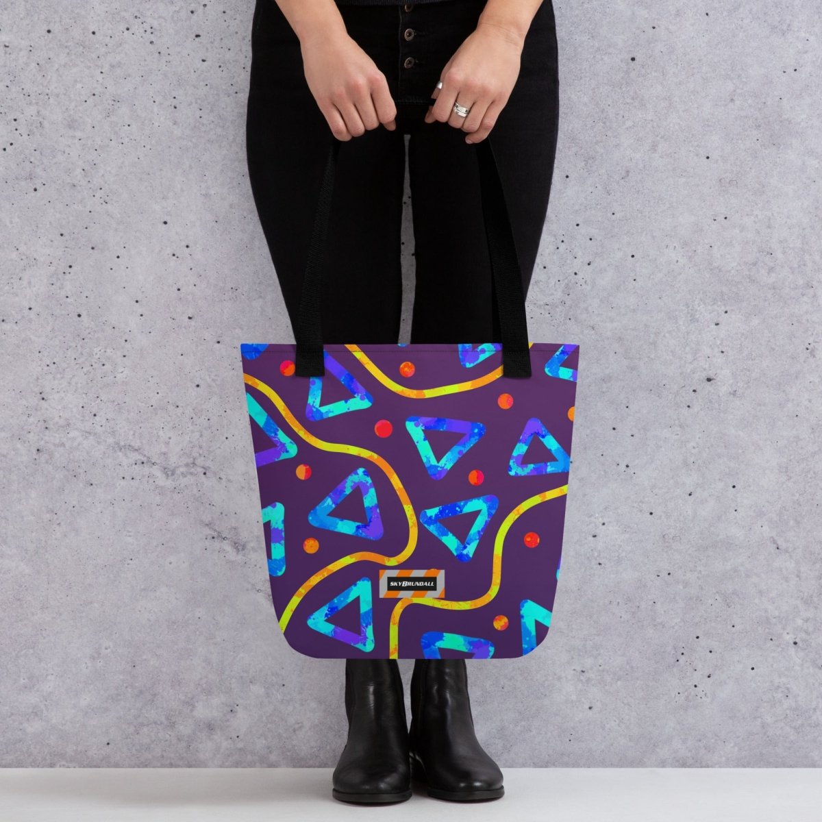 Dream Wave Festival - Arcade Crunch 1 Tote Bag from Sky Brundall Concepts