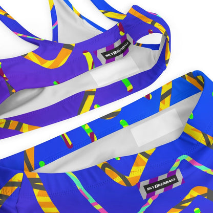 California Tiger High-waisted Bikini from Sky Brundall Concepts