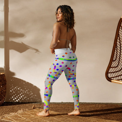 DWF Rainbow Fiesta Yoga Leggings from Sky Brundall Concepts