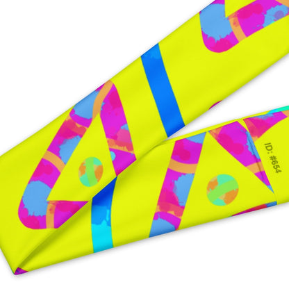 DWF Urban Jump Yellow Headband from Sky Brundall Concepts