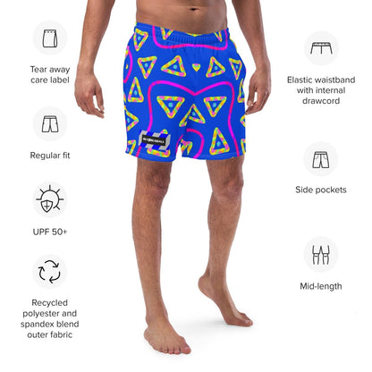 DWF Urban Jump Blue Swim Trunks from Sky Brundall Concepts