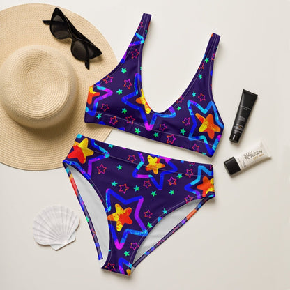 Starlight Delight High-waisted Bikini from Sky Brundall Concepts