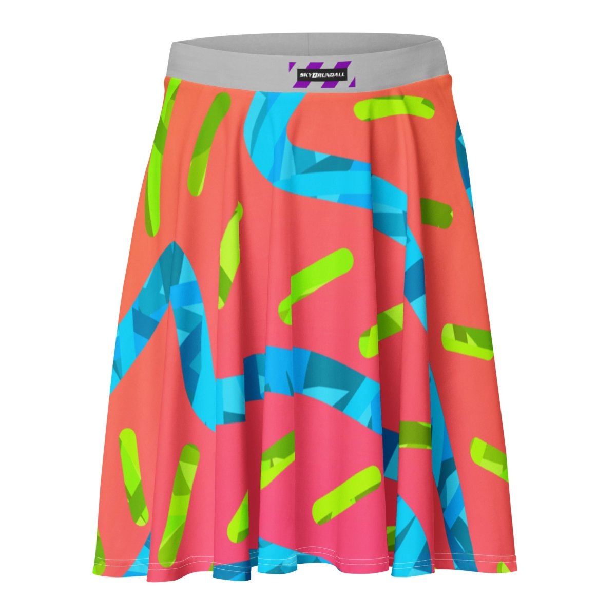 Dream Wave Festival Summer Buzz Skater Skirt from Sky Brundall Concepts