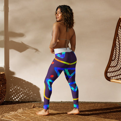 DWF Arcade Crunch 1 Yoga Leggings from Sky Brundall Concepts
