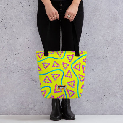 DWF Urban Jump Yellow Tote Bag from Sky Brundall Concepts