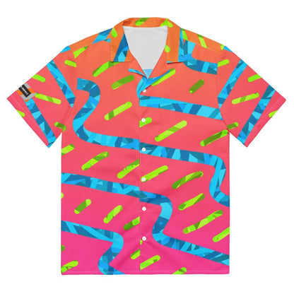 Summer Buzz Unisex Button Shirt from Sky Brundall Concepts