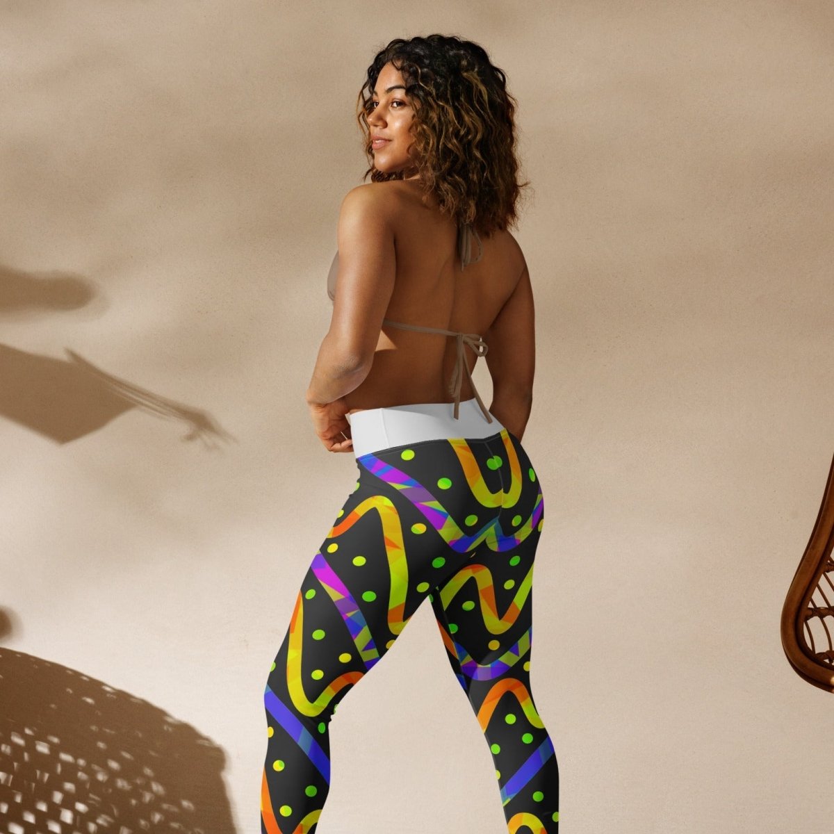 DWF Thunder Burst Yoga Leggings from Sky Brundall Concepts