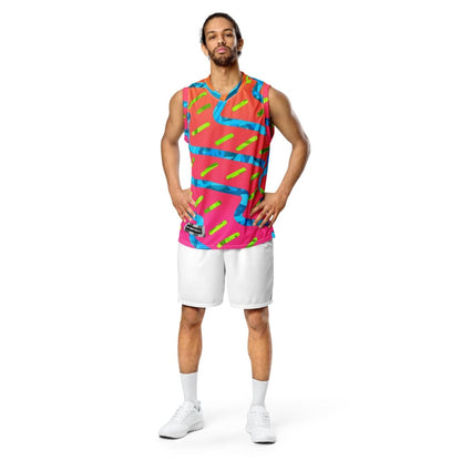 Summer Buzz Unisex Basketball Jersey from Sky Brundall Concepts