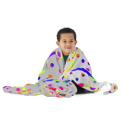 DWF Rainbow Fiesta Throw Blanket from Sky Brundall Concepts