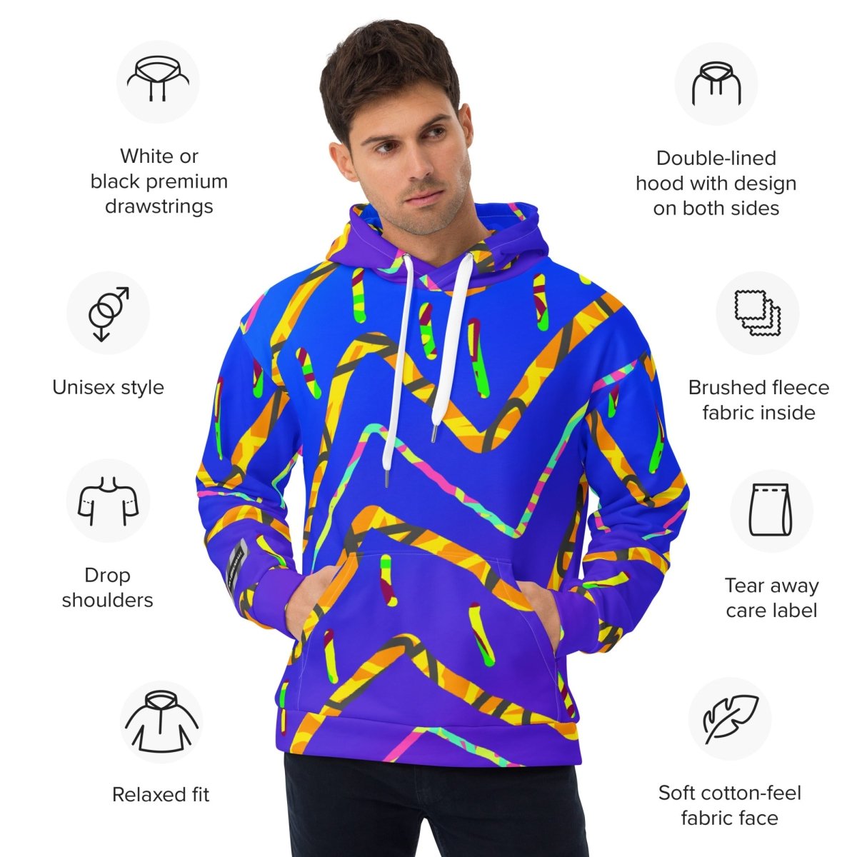 California Tiger Unisex Hoodie from Sky Brundall Concepts