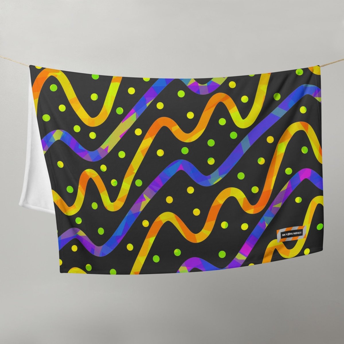 DWF Thunder Burst Throw Blanket from Sky Brundall Concepts