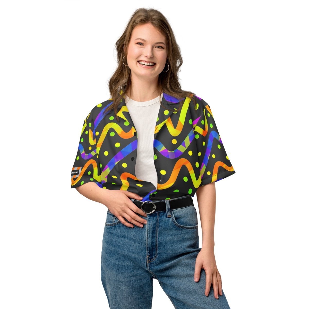 Thunder Burst Unisex Button Shirt from Sky Brundall Concepts