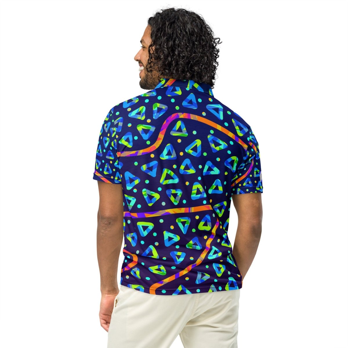 Electric Crumble Men’s Slim Fit Polo from Sky Brundall Concepts