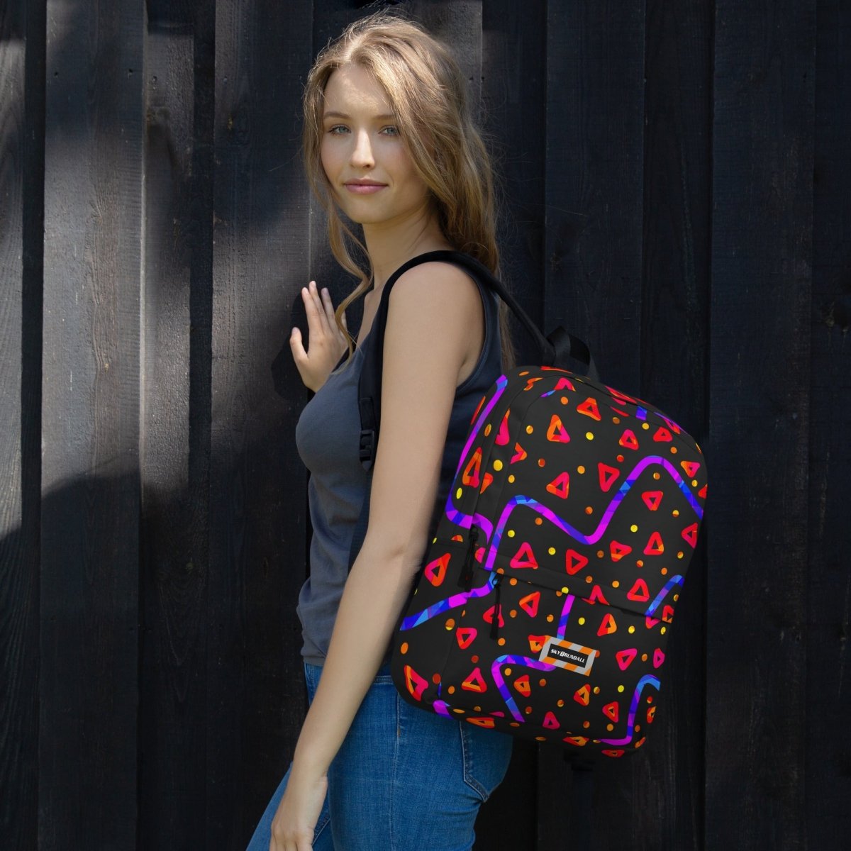 Wild Energy Red Medium Backpack from Sky Brundall Concepts