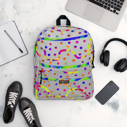 Rainbow Fiesta Medium Backpack from Sky Brundall Concepts