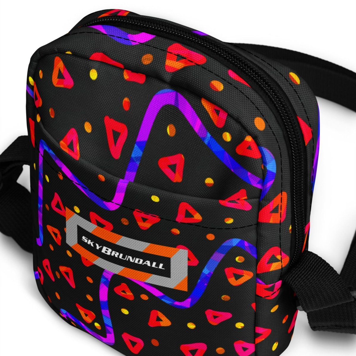Wild Energy Red Utility Crossbody Bag from Sky Brundall Concepts
