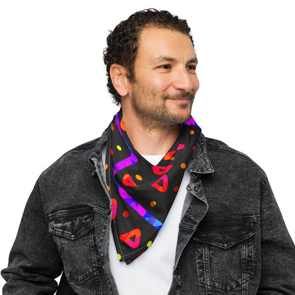 Wild Energy Red Stylish Bandana from Sky Brundall Concepts