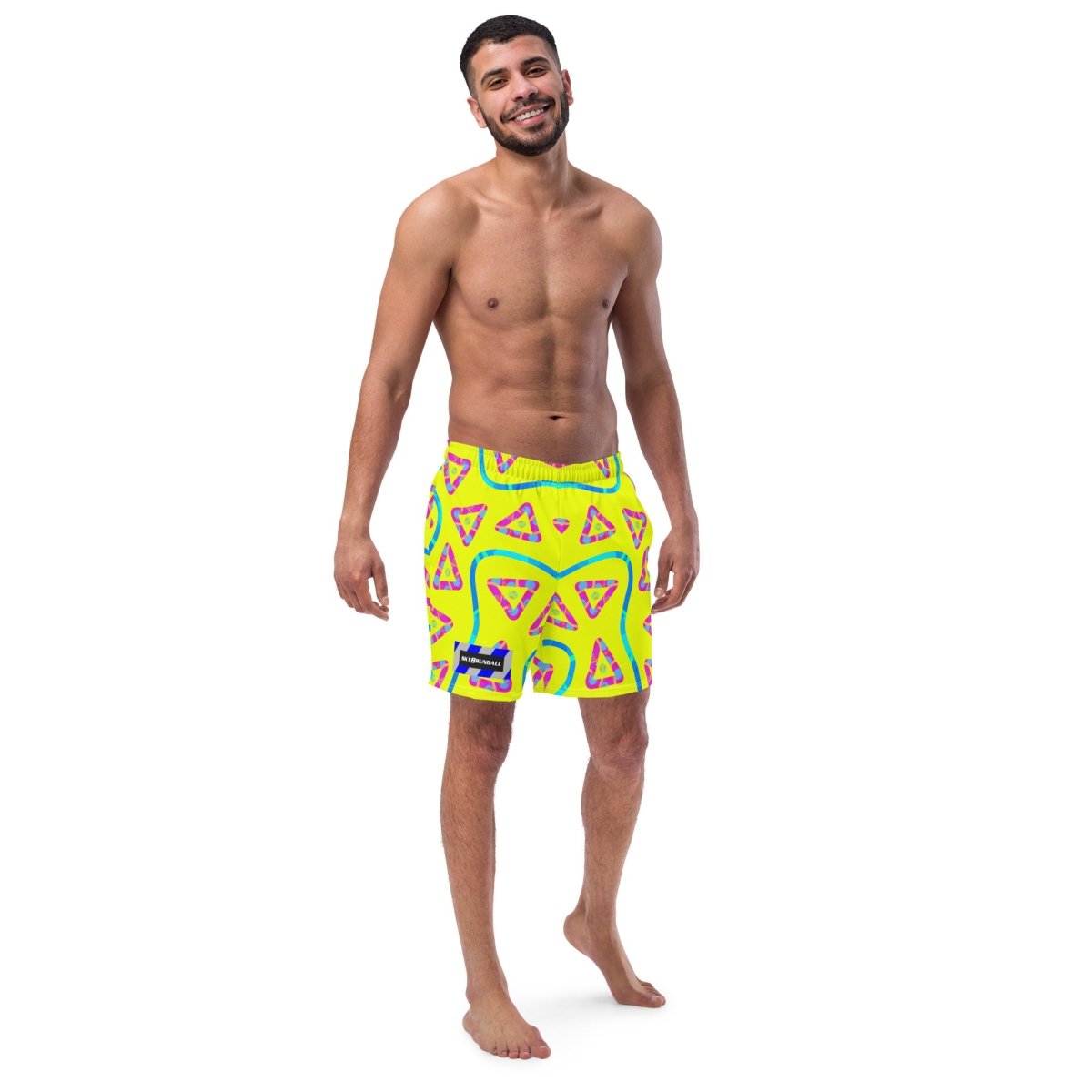 DWF Urban Jump Yellow Swim Trunks from Sky Brundall Concepts