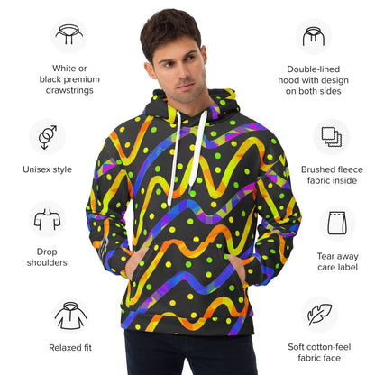 DWF Thunder Burst Unisex Hoodie from Sky Brundall Concepts