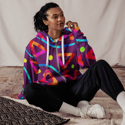 Arcade Crunch 2 Unisex Zip Hoodie from Sky Brundall Concepts