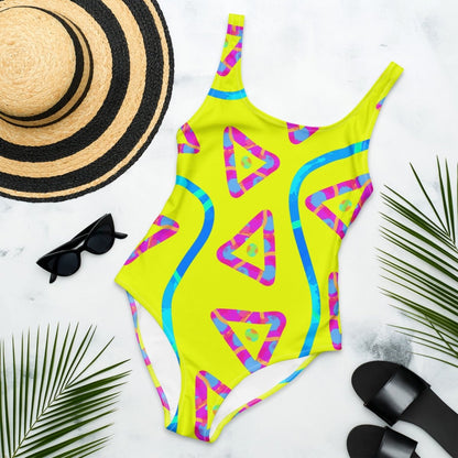 Urban Jump Yellow One-Piece Swimsuit from Sky Brundall Concepts
